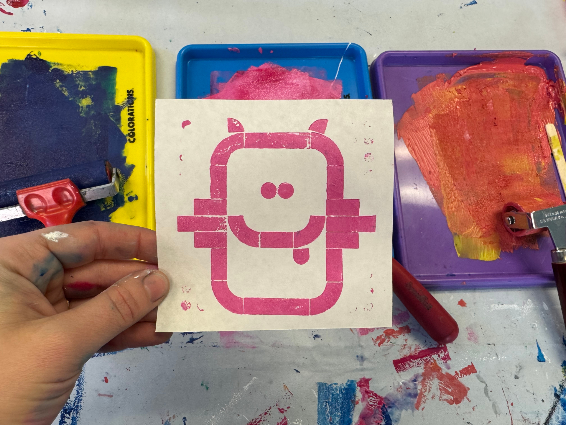Letterpress with LEGO® Bricks: Add-On | Discovery Place Science