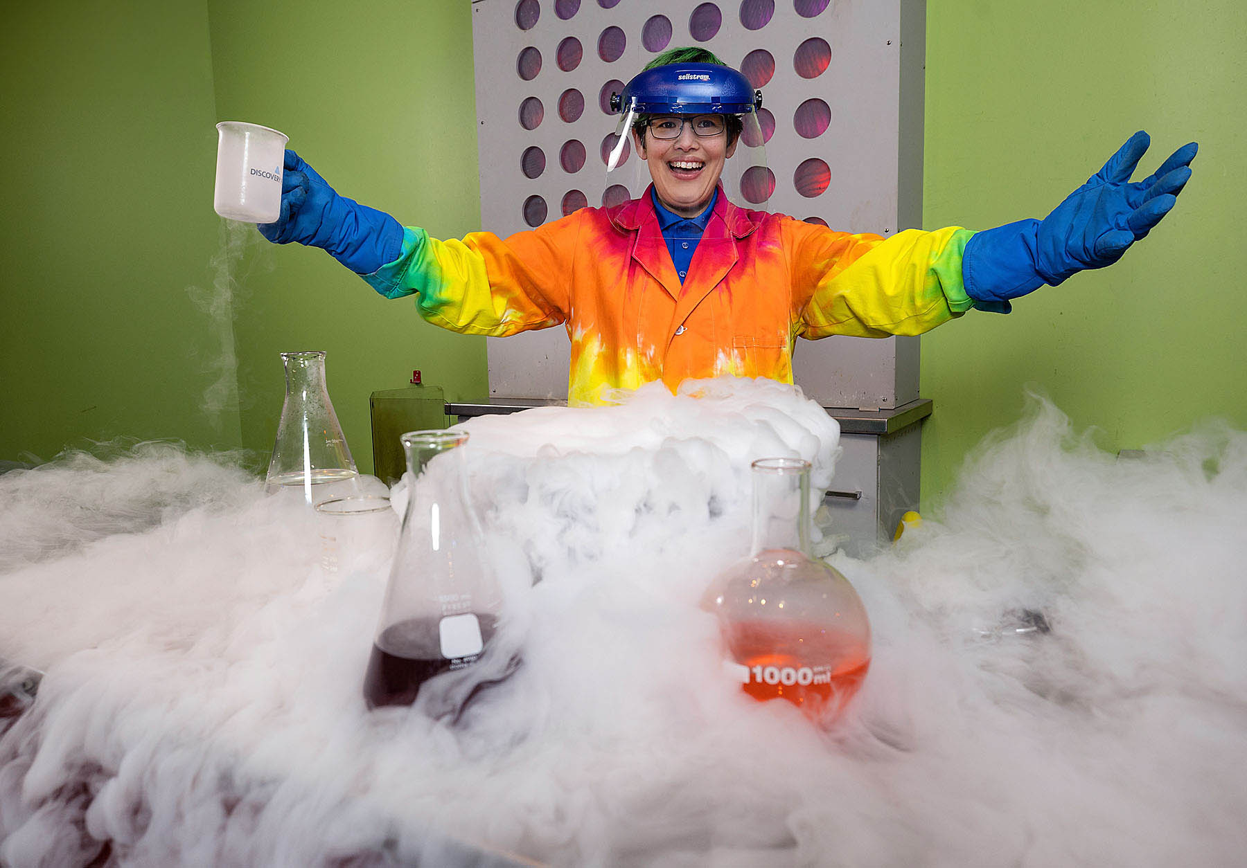 Science at the Stage live demonstration