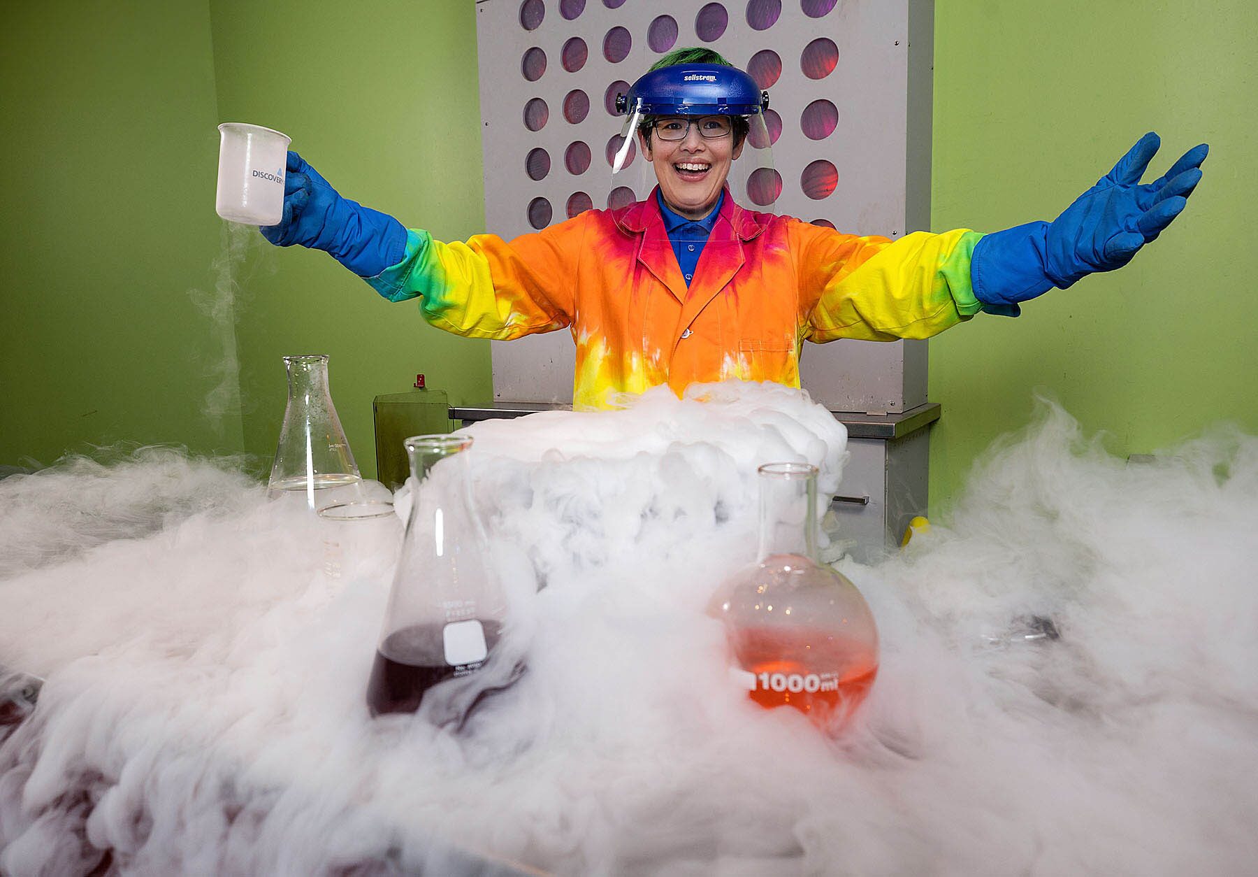 Science at the Stage live demonstration