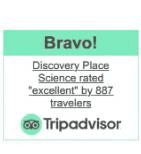 Tripadvisor Bravo Discovery Place Science rated excellent