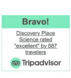 Tripadvisor Bravo Discovery Place Science rated excellent